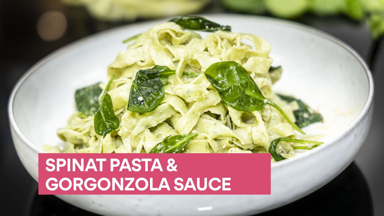 Spinat Pasta und Sauce mit dem Kenwood Cooking Chef YouTube