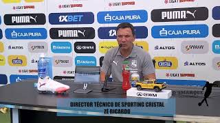 CONFERENCIA  DE ZÉ RICARDO POST PARTIDO ANTE CUSCO FC Y HABLA SOBRE PALMEIRAS Y ALIANZA LIMA