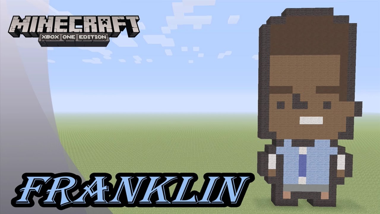 Minecraft Pixel Art Tutorial and Showcase 8Bit Franklin