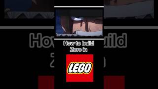 How to build Zoro from One Piece in LEGO! #onepiece #lego #anime #zoro #otaku #2023 #kaido #summer