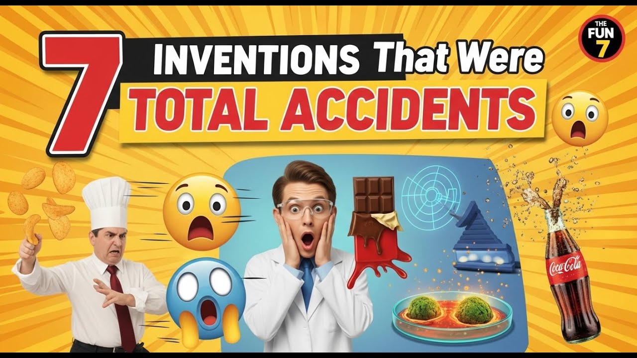 7 INVENTIONS THAT WERE TOTALLY ACCIDENTS 🤯💡 - YouTube