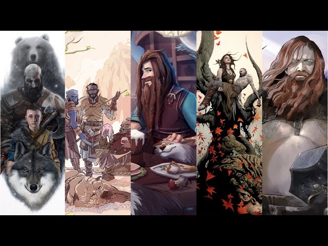 God of War Ragnarök Animated Family Portraits highlight 5 key relationships  – PlayStation.Blog