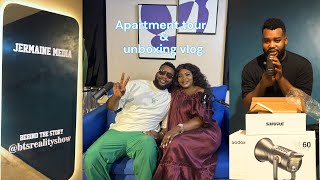 Apartment Tour & Unboxing Vlog First Podcast With Mum