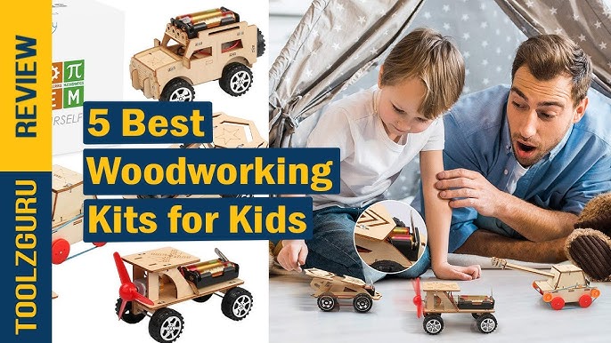 Ash and Co MAKES Woodworking Kits for Kids 