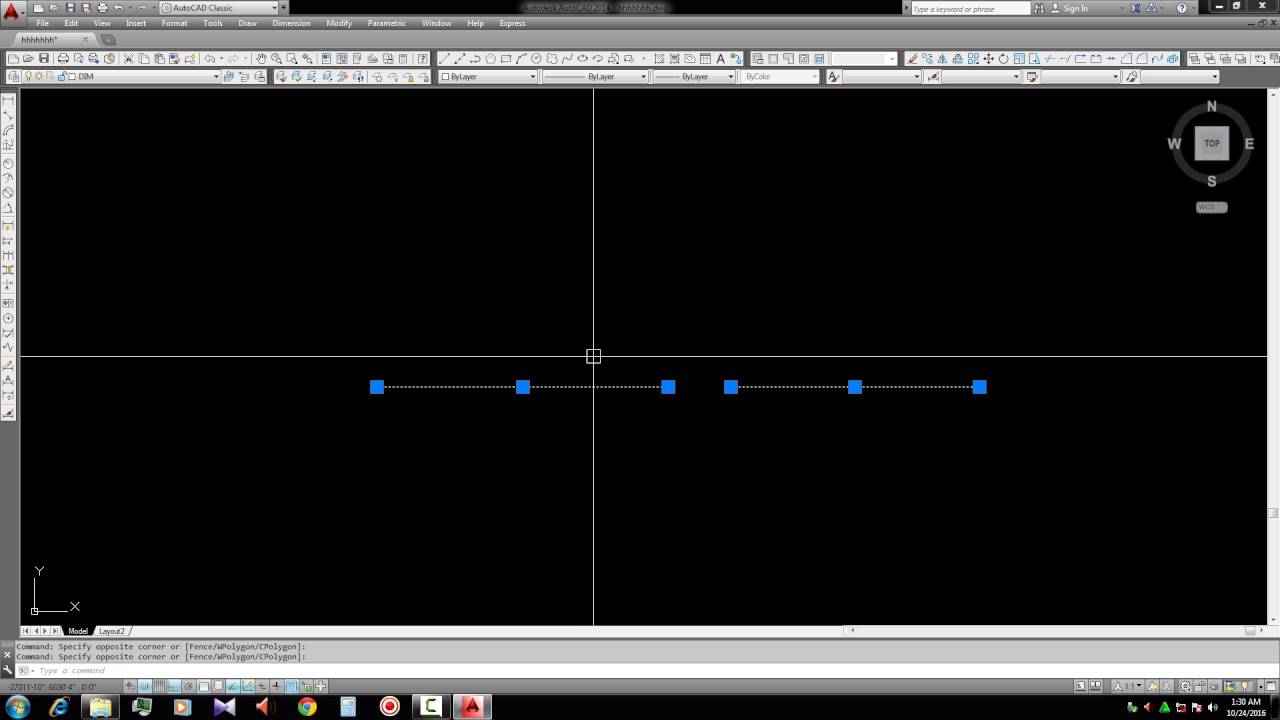 How to break a line in Autocad YouTube