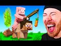 YOU LAUGH = DELETE MINECRAFT Challenge! (Funny Animations Try not to laugh)