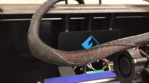 Flashforge Creator Pro: More shrieking footage