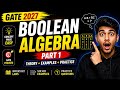 Digital Logic for GATE 2027 | Boolean Theorems + DeMorgan + Practice | Part 1