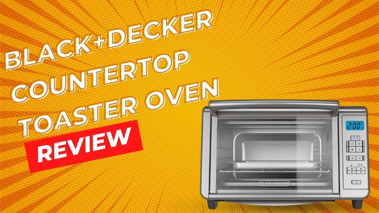 BLACK+DECKER 6Slice Digital Convection Countertop Toaster Oven