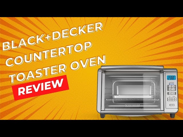  BLACK+DECKER 6-Slice Digital Convection Countertop