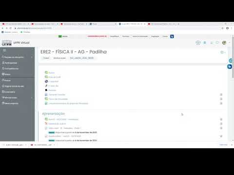 Vídeo Tutorial UFPR Virtual