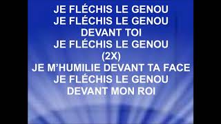 JE FLÉCHIS LE GENOU - Nicolas Ternisien chords