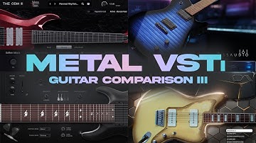 The Best VSTi Guitar for Metal? ODIN III vs Shreddage Argent vs AXURE vs DJAA MAASTA