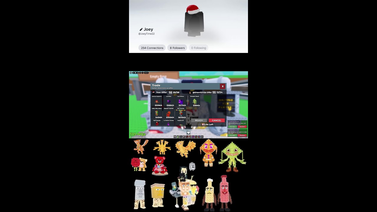 Trading and PVPing in sab