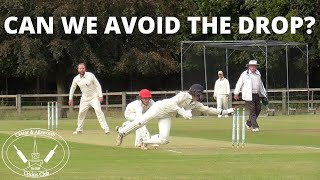 CAN WE AVOID THE DROP? Club Cricket Highlights - Castor & Ailsworth CC vs Burwell & Exning CC