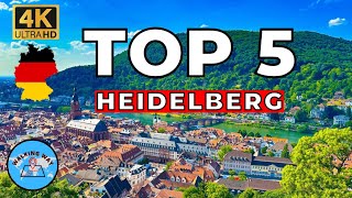 TOP 5 Things to do in HEIDELBERG (Germany's most beautiful city)