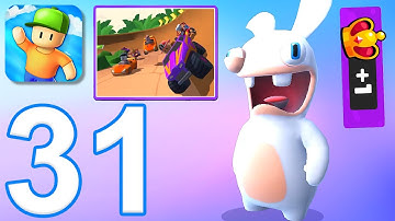 Stumble Guys - Gameplay Walkthrough Part 31 - New Map: Turbo Temple (iOS, Android)