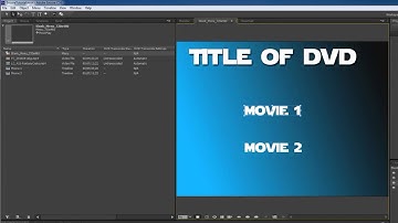 Getting Started with Adobe Encore CS6