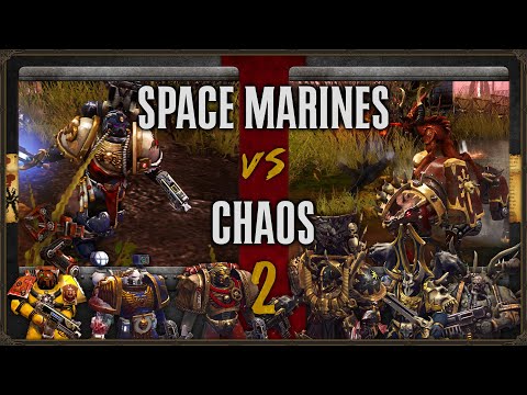 Warhammer 40,000: Dawn of War 2 - Faction Wars 2024 | Space Marines vs Chaos Space Marines #2