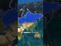 世界で最も役に立たない海岸線を持つ国々 #地理 #雑学 #歴史