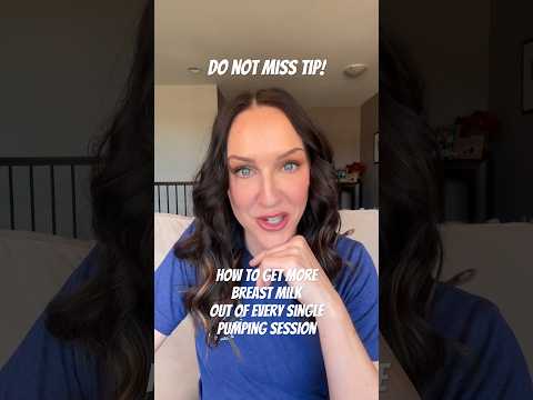 Do this to increase breast milk supply + milk pumped! #breastfeedingtips #breastfeeding #milksupply