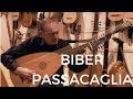 Passacaglia by biber played on the 13 courses lute by xavier dazlatorre