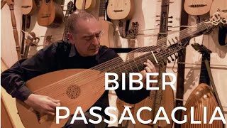 Passacaglia by BIBER played on the 13 courses lute by Xavier Díaz-Latorre chords