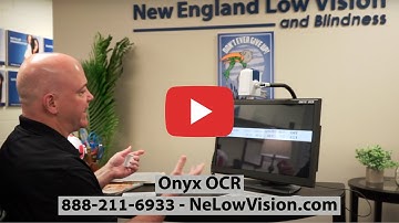 Intro to Onyx OCR Desktop Magnifier