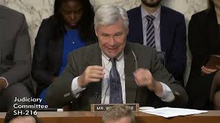 Sen. Whitehouse Questions FBI Director Wray in a Judiciary Committee Hearing