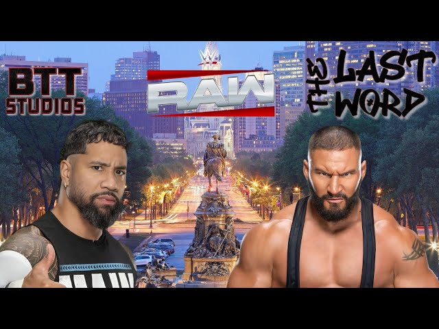 The Last Word! Monday Night Raw!! #WWE #LiveReview #WWERaw #wrestlingcommunity