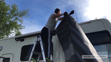 Changing the fabric on a Carefree of Colorado electric patio awning