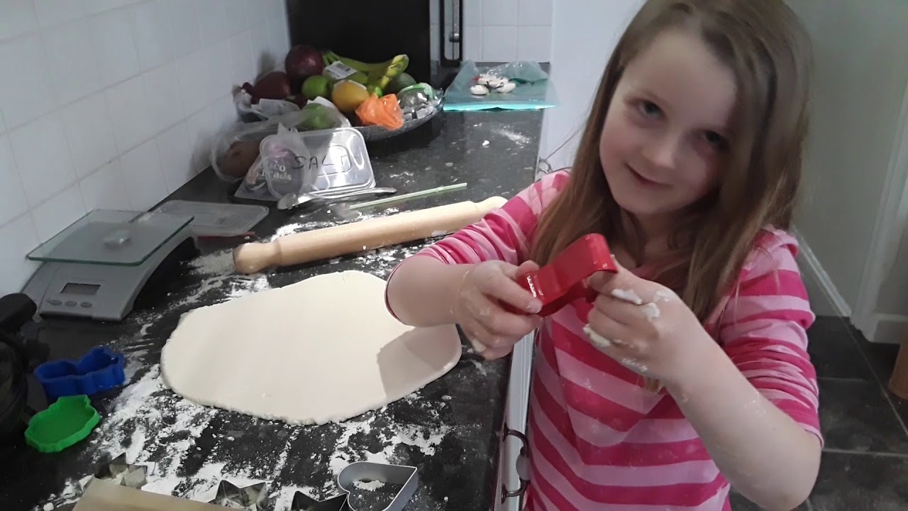 Making dough dollies 1 YouTube