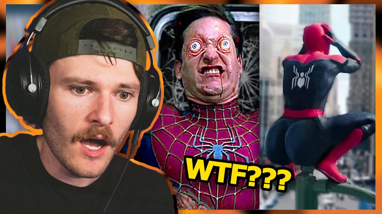 reacting to the unreleased rated R Spider-Man…