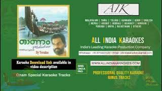 Kannane Kanikanan Karaoke | Onapattukal Vol-1 (Onam Melodies)