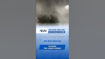Người lao động nghỉ việc do bão Bualoi có được trả lương không? #AZTAX #baobualoi #luong #bao