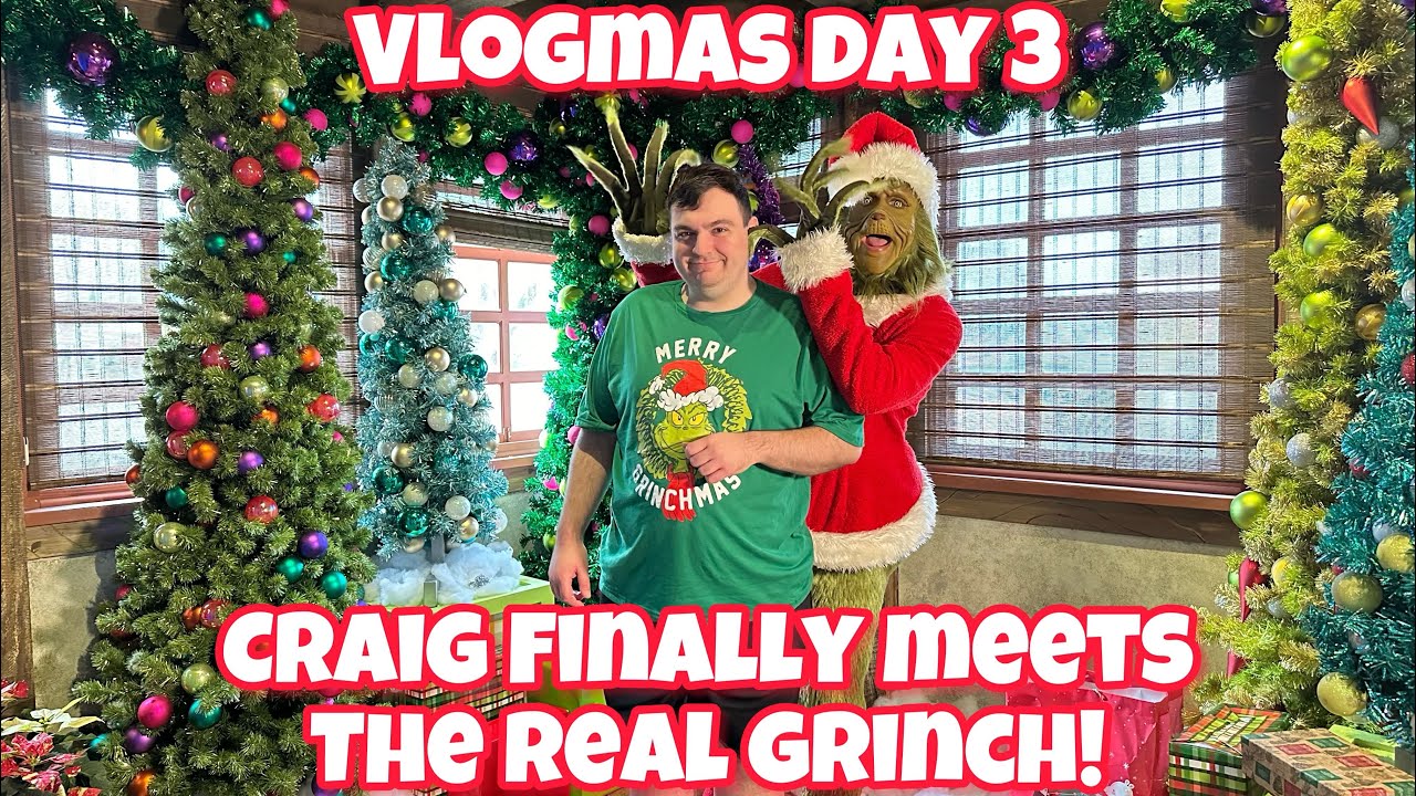 Vlogmas Day 3 | Breakfast With The Grinch  | Islands Of Adventure | Orlando Florida | Grinch Treats