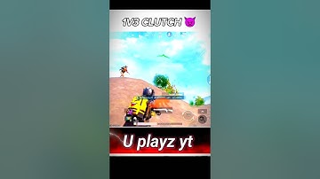 1v3 clutch 👿 bgmi #bgmi #shorts #1v3 #1v3clutch #gaming #pubgmobile @Uplayzyt#shortfeed