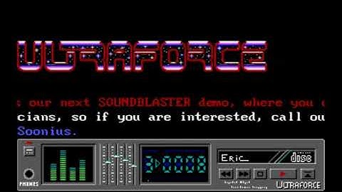 ULTRAFORCE  Coldcut Demo