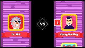 Bowmasters - Gameplay Walkthrough Part 54 - Bowmasters Dr. Sick - Easy Tournament (iOS,Android)