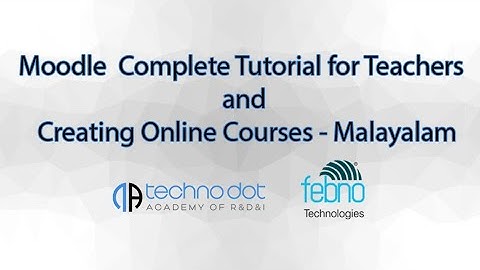 Moodle Complete Tutorial for Teachers and Creating Online Courses - Febno & Techno Dot Academy