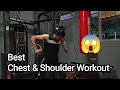 gym chest & shoulder Workout😱💯gym exercise gym chest workout for beginners gym chest workout for men