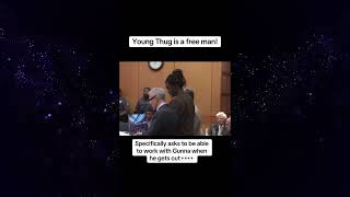 Young Thug Delivers Emotional Speech Before Walking Free From Jail #youngthug