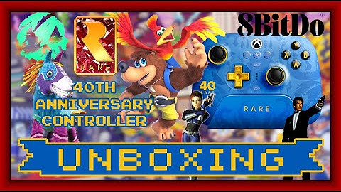 Rare 40th Anniversary 8BitDo Ultimate 3-mode Xbox Controller