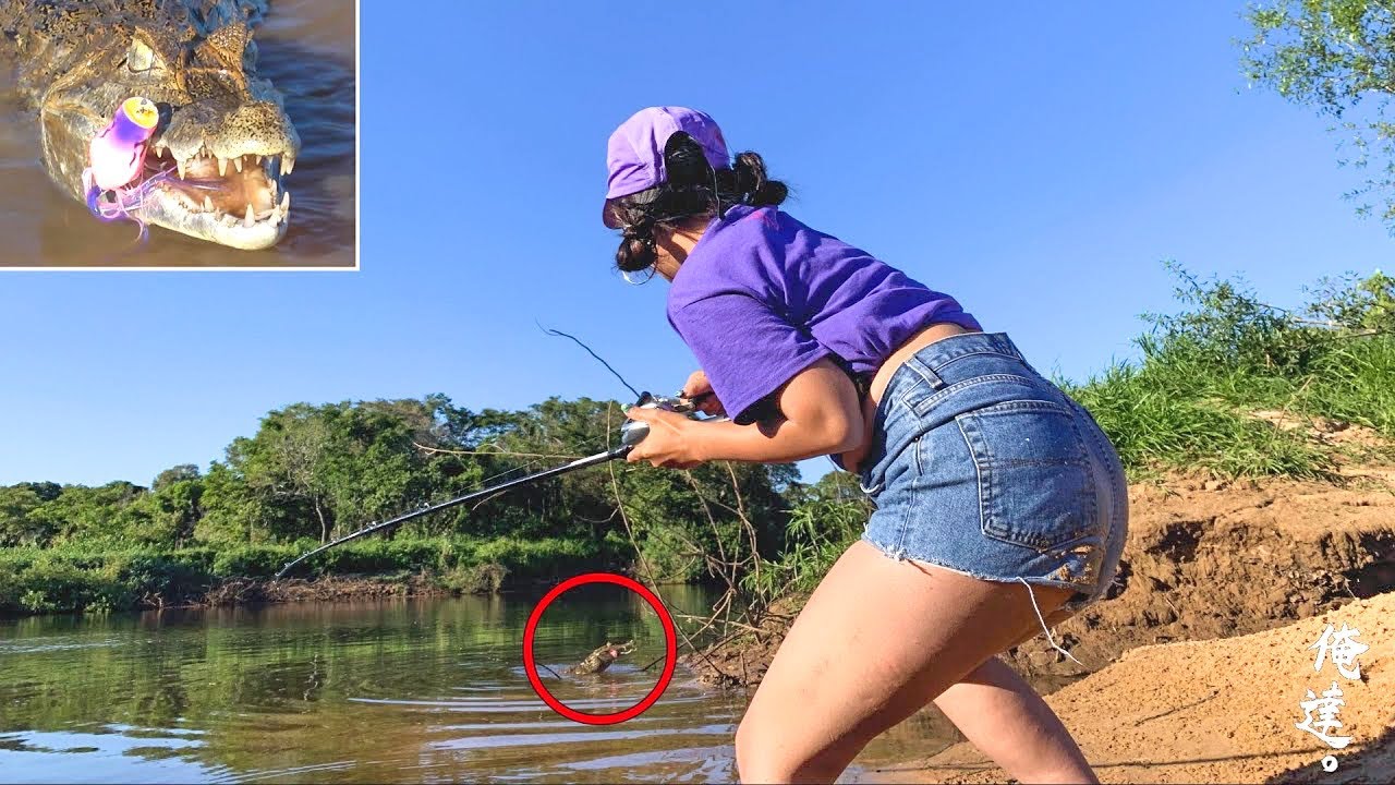 マルコス 危険生物だらけの川でカエル型ルアーを泳がせると Youtube