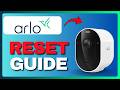 How To Reset Arlo Camera To Factory Settings (Full Guide) 2026!