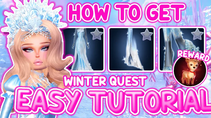 *EASY TUTORIAL* HOW TO COMPLETE THE NEW DRESS TO IMPRESS WINTER QUEST! *NEW REWARDS!!* | Roblox