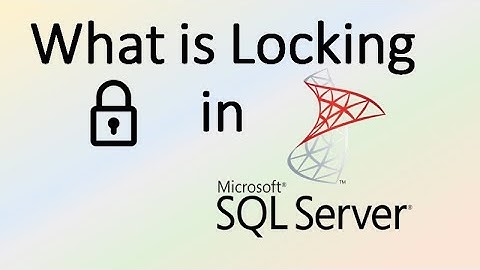 Locking in SQL Server | with DEMO | Why do we need Locking ? | SQL interview Q&A