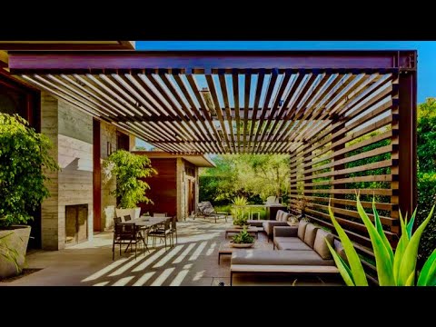 50+ Landscaping Ideas 2022  Backyard Garden House Exterior Rooftop Terrace Pergola @Lyp home decor