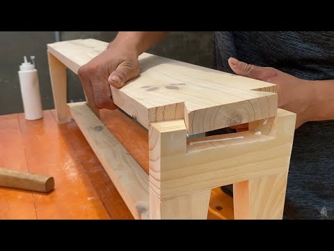 Simple Woodworking Project // Easy Bench Ideas You Can Build Today! -  YouTube