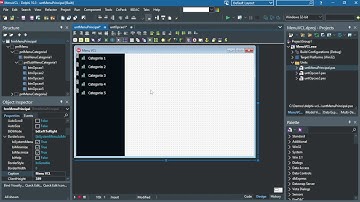 Menu Lateral VCL Delphi